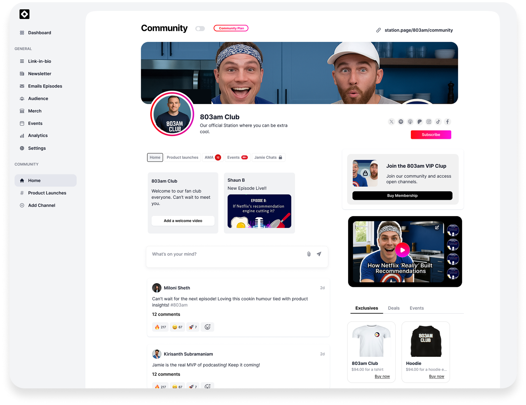 Memberships Section 2